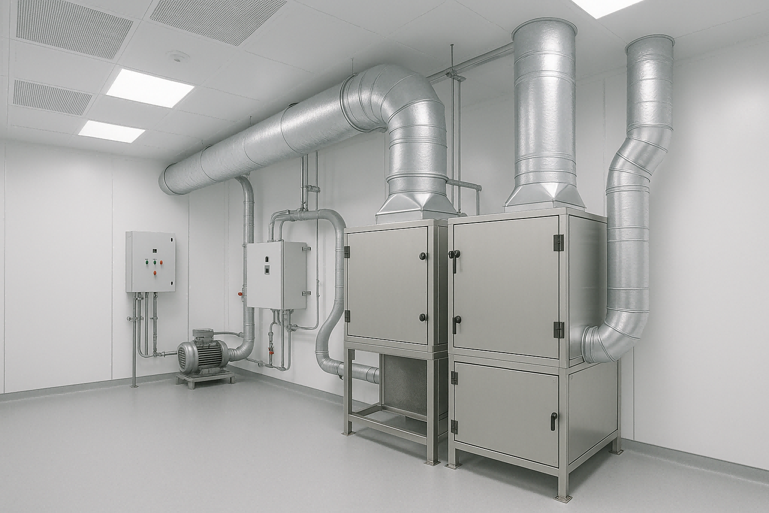 O que é uma classificação ISO 5 para salas limpas?