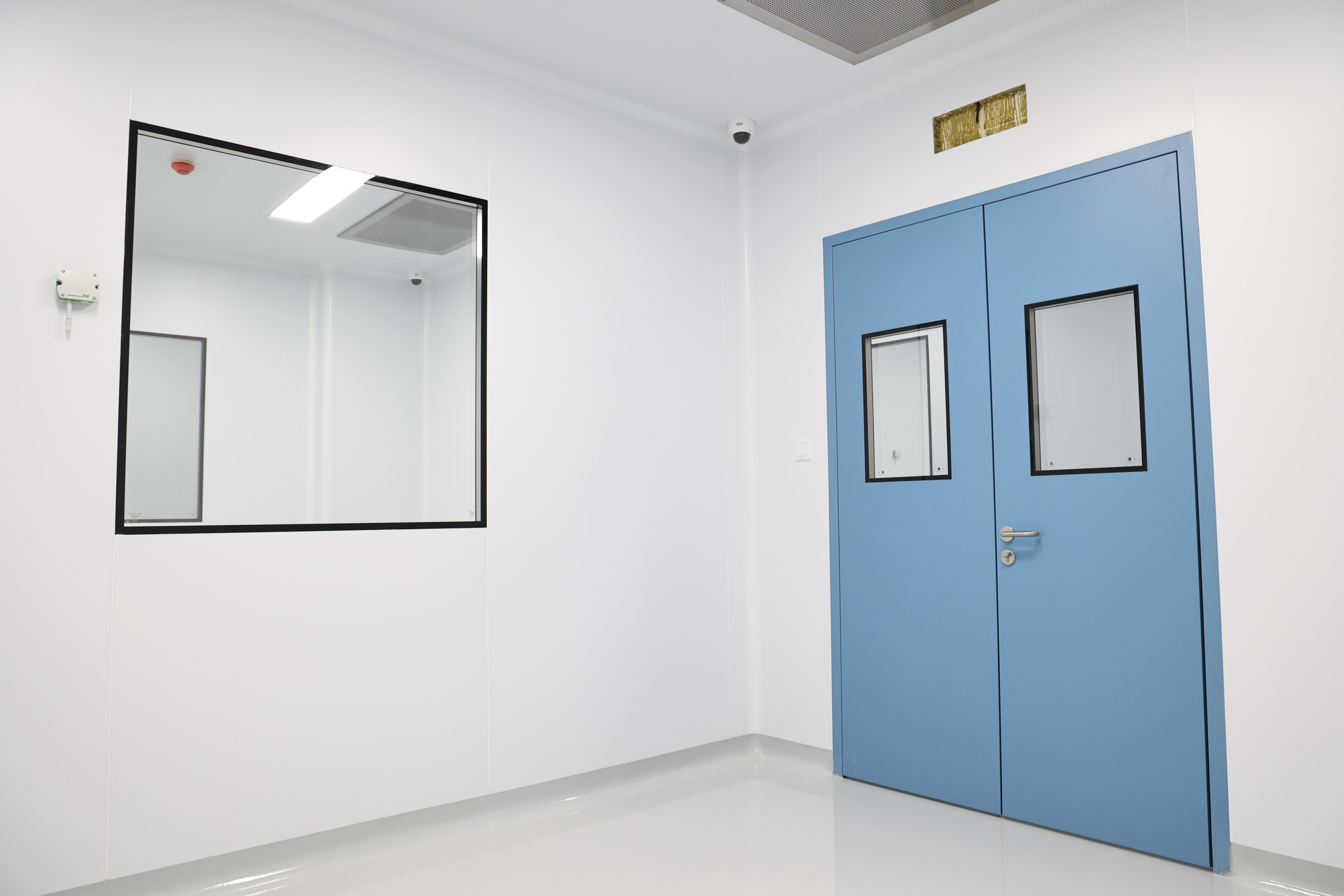 Características das janelas de sala limpa
