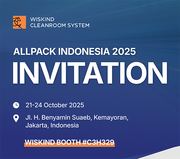 Junte-se à Wiskind Cleanroom no ALLPack Indonesia 2025!